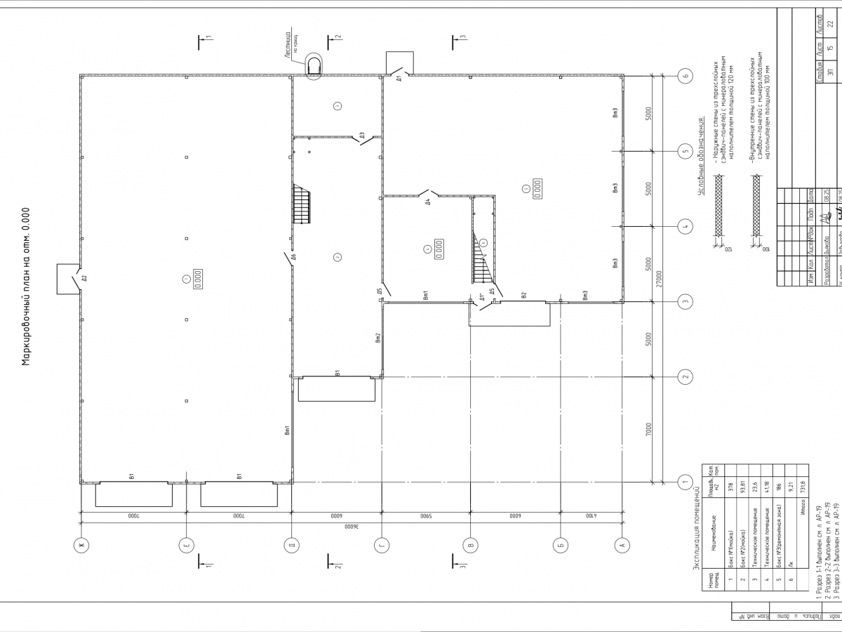Планировка СТО из сэндвич-панелей -  фото 5