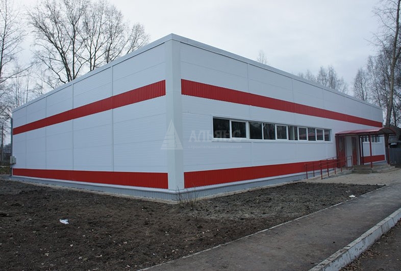 Фирменный магазин "Магнит" из сэндвич панелей - фото 7