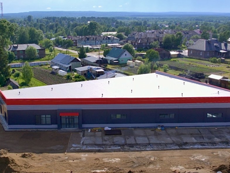 Магазин из сэндвич-панелей - фото 1